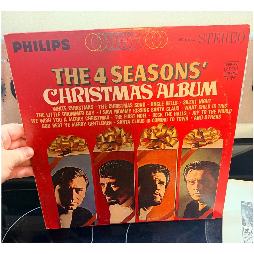 The 4 Seasons Christmas Album Vinyl LP Frankie Valli Philips PHS 600-223 Stereo